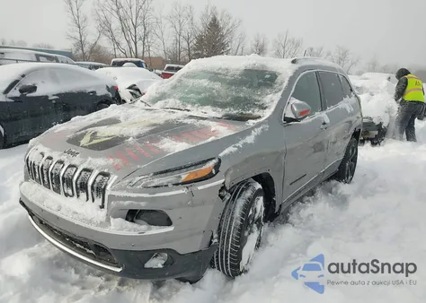 2015 Jeep Cherokee Latitude Altitude z USA, uszkodzony, nr VIN 1C4PJLCB8FW731193